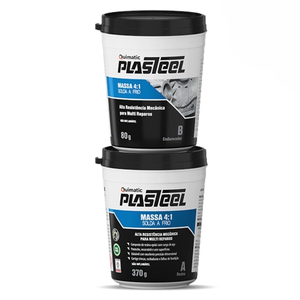 Soldadura En Frío Para Reparaciones Generales - Masa 4:1 - 450 g