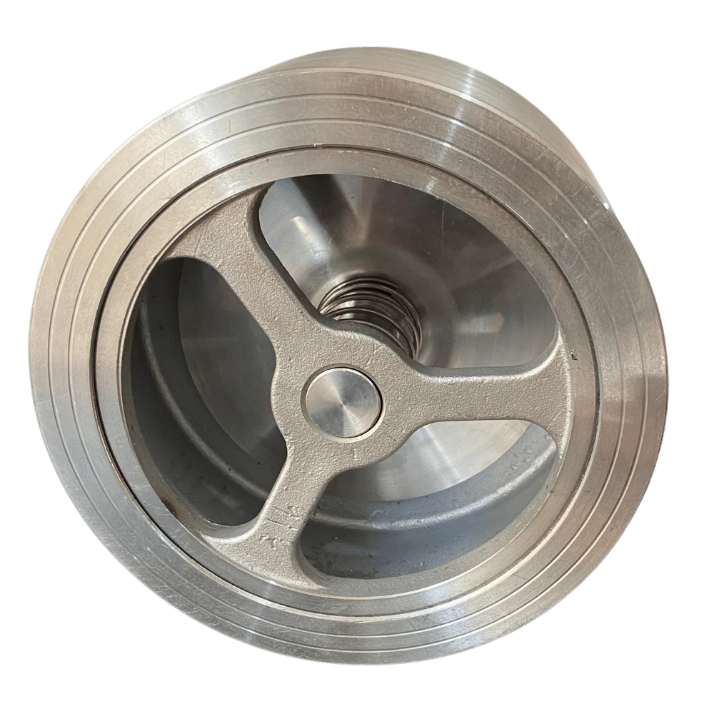 Válvula de Retención Tipo Disco de 6" de Acero Inoxidable 316 Wafer PN40
