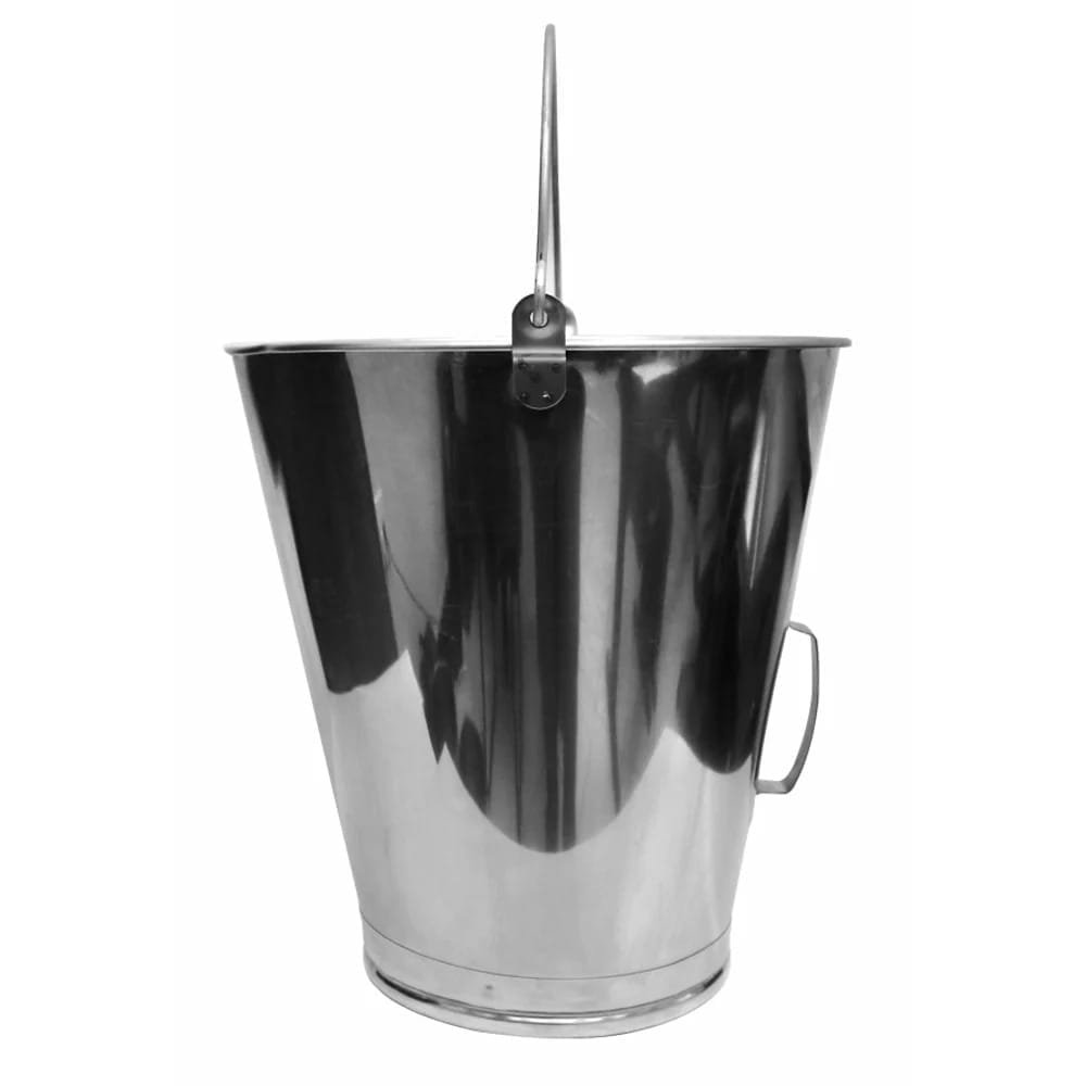 Cubo de acero inoxidable graduado BC de 15 l