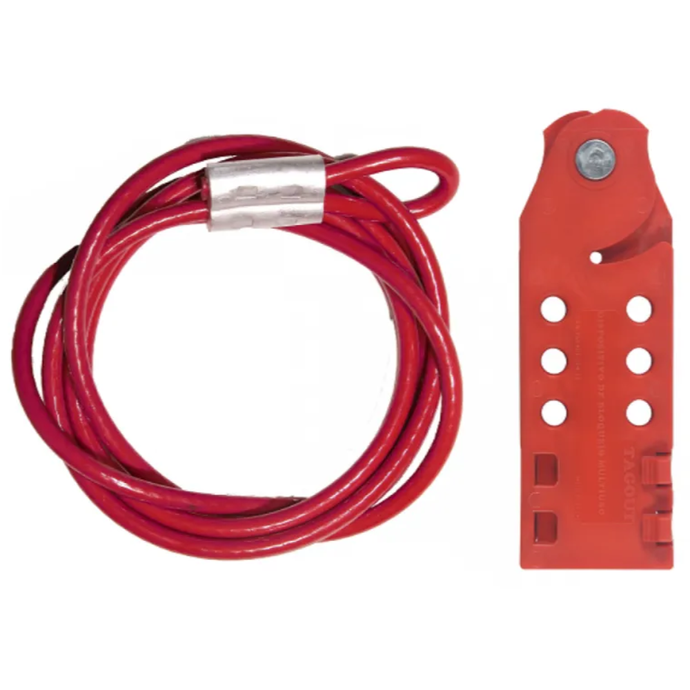 Kit de Bloqueo de Cable Multiusos de 1,8 m