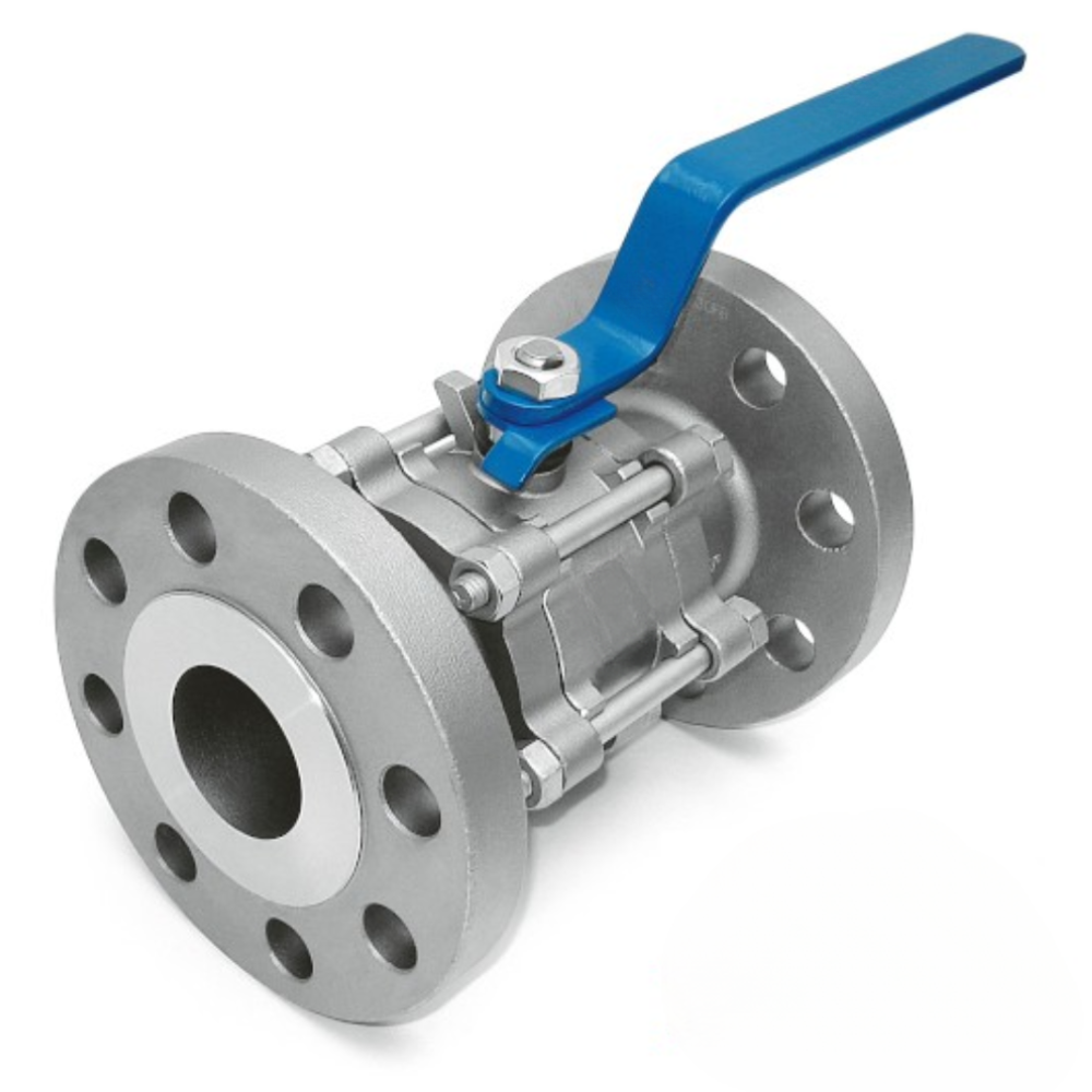 Válvula de Bola tripartita de 4"PP WCB AC NPT TP
