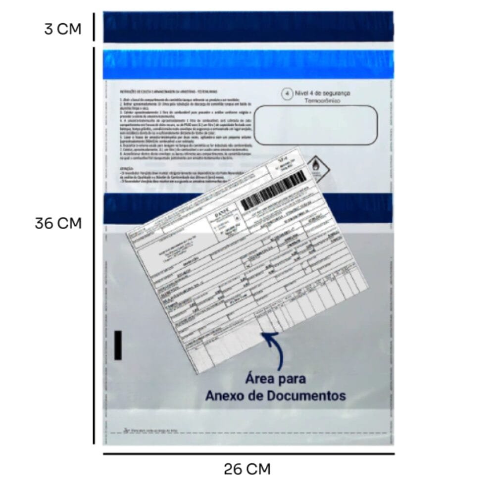 Sobre Muestra Testigo ANP - 26x36 cm con Bolsillo - 500 Unidades